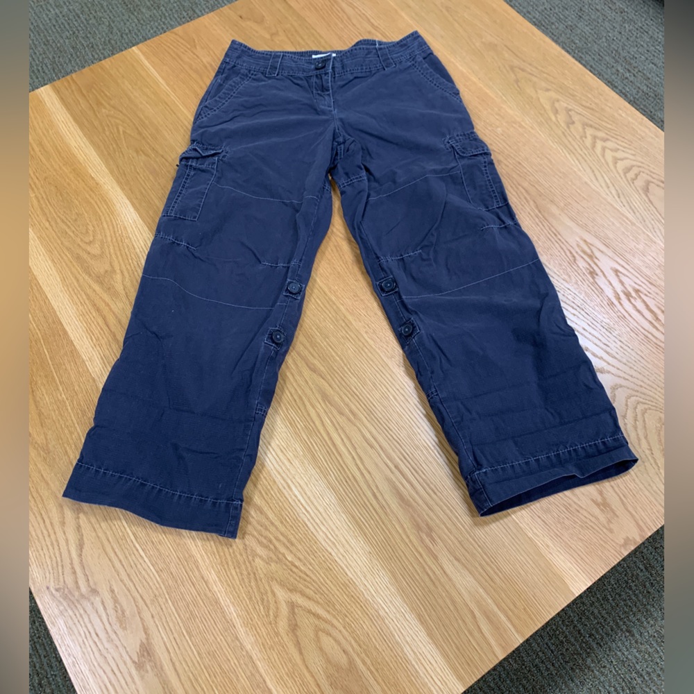 LOFT roll-up capris